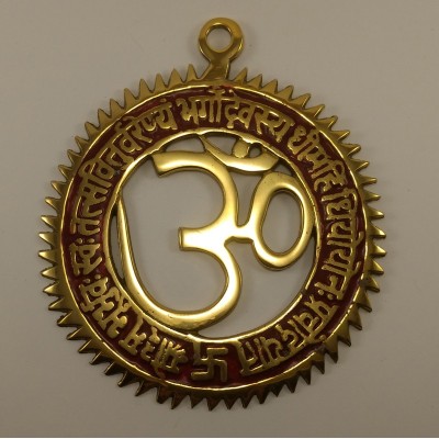 symbole OM aum  artisanat indien décoration spirituelle
