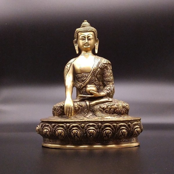 Shakyamuni Bouddha - bronze indien