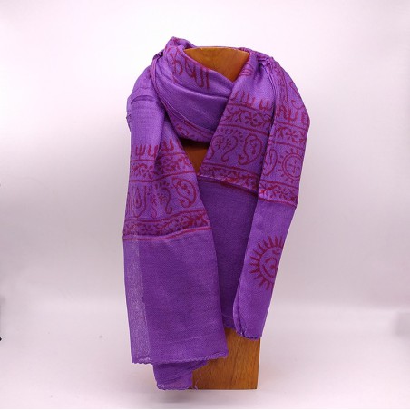 Écharpe Ram Nami – Fabriquée en Inde – Accessoire Spirituel & Traditionnel