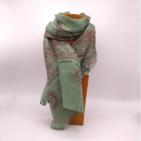 Écharpe Ram Nami – Fabriquée en Inde – Accessoire Spirituel & Traditionnel