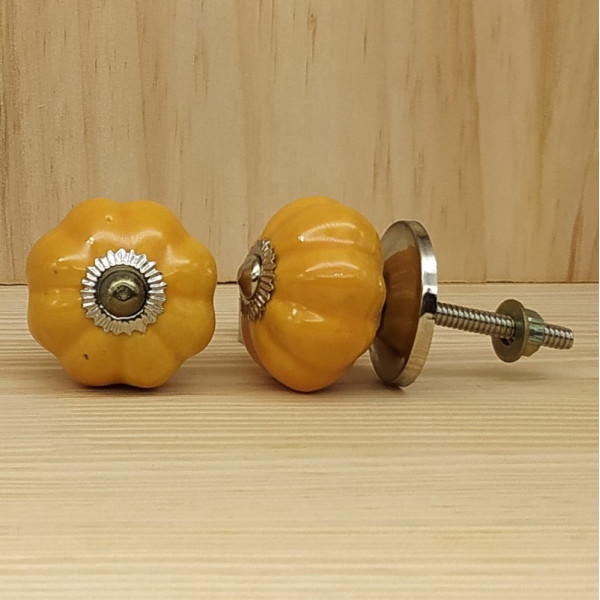 Boutons de meuble en céramique artisanale d’Inde