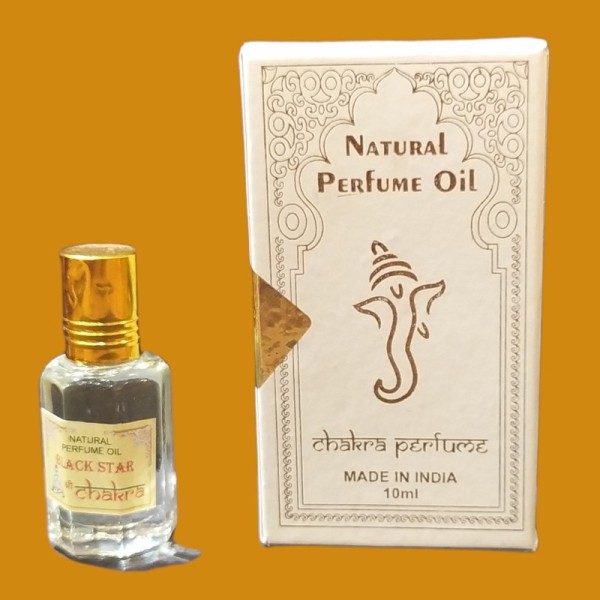 Black star – Huile Parfum Oriental sans alcool, Inspirée des Traditions Indiennes