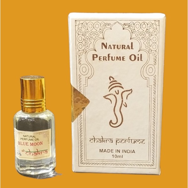 Blue Moon – Huile Parfum Oriental sans alcool, Inspirée des Traditions Indiennes