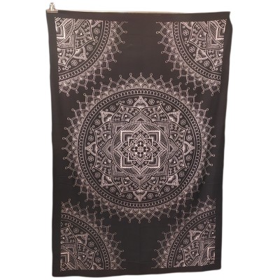 Tenture murale indienne coton mandala