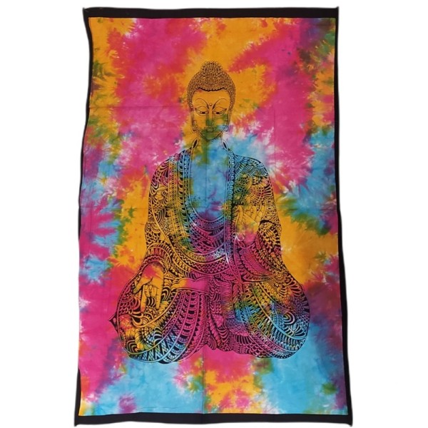 Tenture Bouddha –  artisanat traditionnel indien
