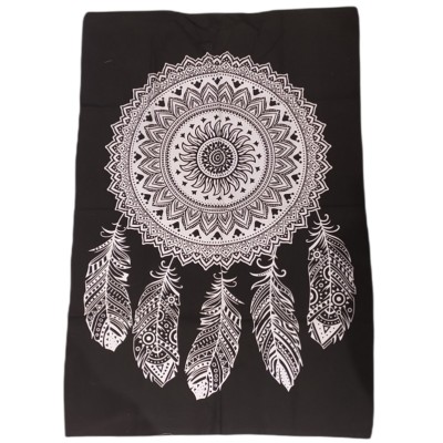 tenture murale dream catcher coton artisanat indien décoration bohème spirituelle