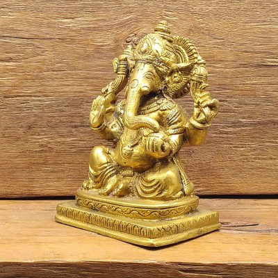 Statue de Ganesh en bronze – Artisanat indien