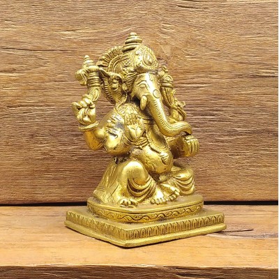 Statue de Ganesh en bronze – Artisanat indien