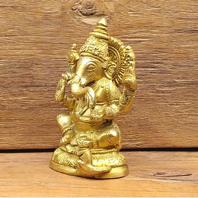 Statue de Ganesh en bronze – Artisanat indien