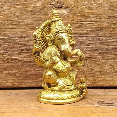 Statue de Ganesh en bronze – Artisanat indien