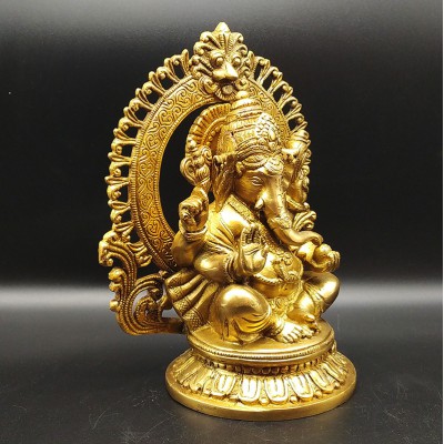 Statue de Ganesh en bronze – Artisanat indien