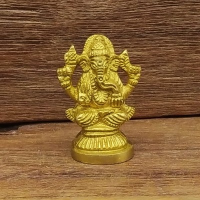 Statue de Ganesh en bronze – Artisanat indien