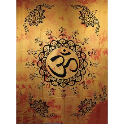 Tenture Aum ou Om – textile...