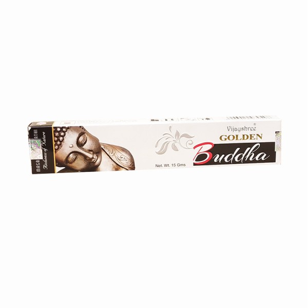 Encens Golden Vijayshree Bouddha – Bâtonnets Artisanaux Indiens