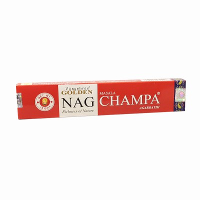 encens vijayshree golden nag champa batonnets artisanaux indiens