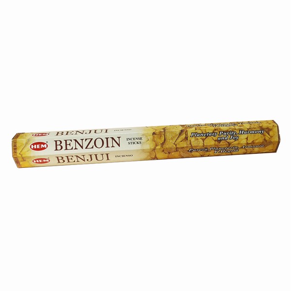 Encens Benjoin HEM – Bâtonnets d’encens indien artisanal