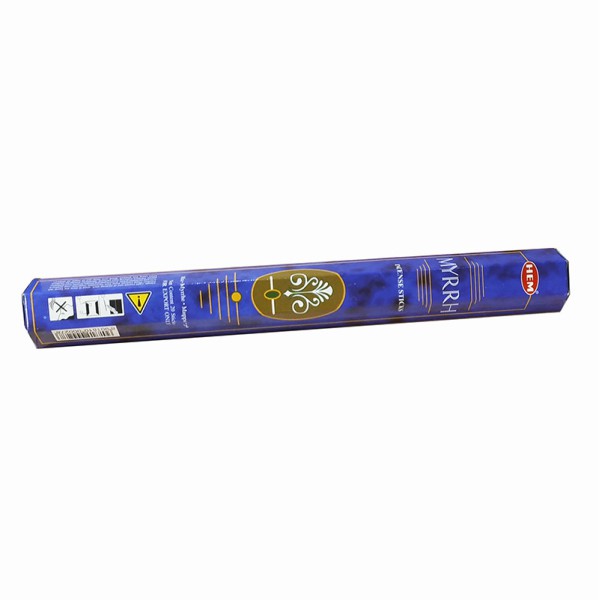 Encens Myrrhe HEM – Bâtonnets d’encens indien artisanal
