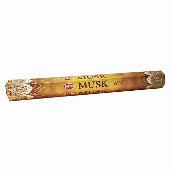 Encens Musk – Bâtonnets d’encens indien artisanal