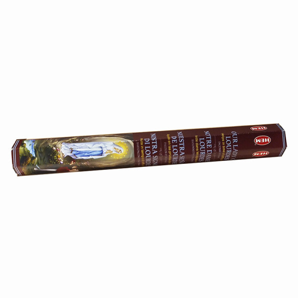 Encens Notre-Dame de Lourdes – Bâtonnets d’encens indien artisanal