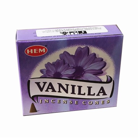 Encens Indien Vanille en Cônes – Encens Artisanal de l’Inde