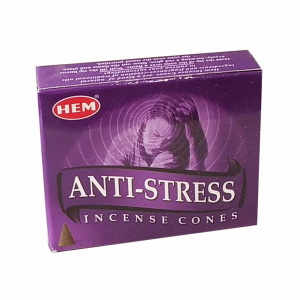 Encens Indien Anti-Stress en Cônes – Encens Artisanal de l’Inde
