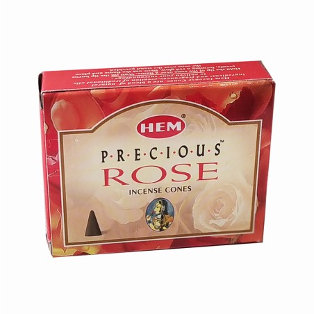 Encens Indien Rose en Cônes – Encens Artisanal de l’Inde