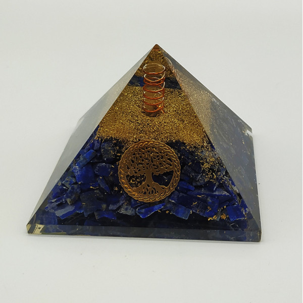 Orgonite Lapis lazuli Arbre de vie