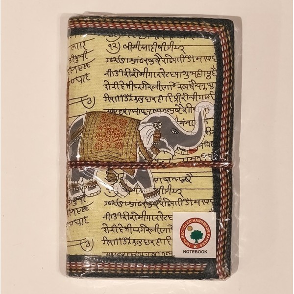 copie de Carnet de Notes en Papier 100 % Recyclé – Éléphant - Fabrication Artisanale en Inde