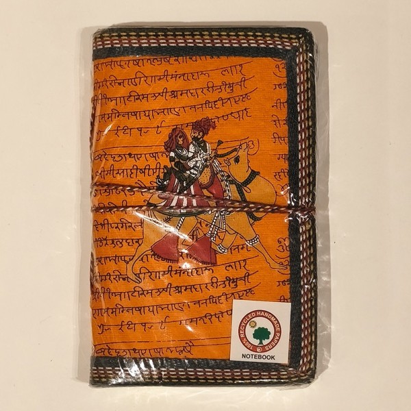 Carnet de Notes en Papier 100 % Recyclé – Maharadja Maharani - Fabrication Artisanale en Inde