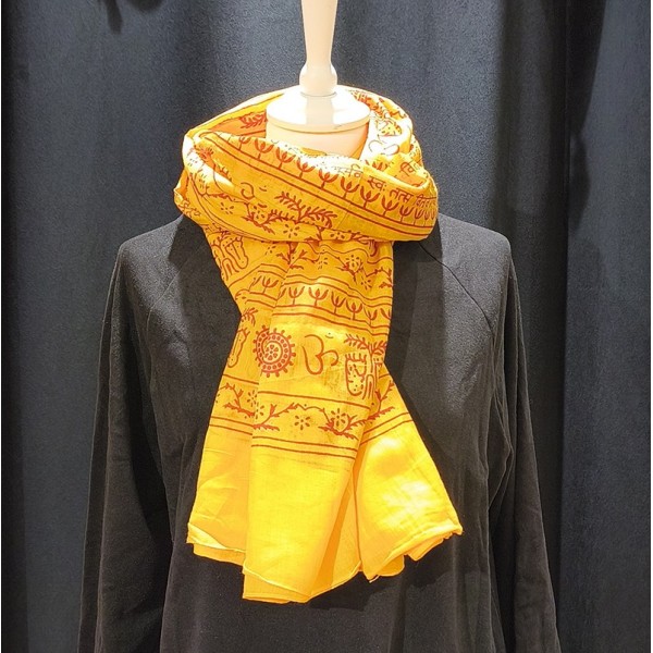 Écharpe Ram Nami – Fabriquée en Inde – Accessoire Spirituel & Traditionnel