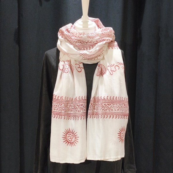 Écharpe Ram Nami – Fabriquée en Inde – Accessoire Spirituel & Traditionnel