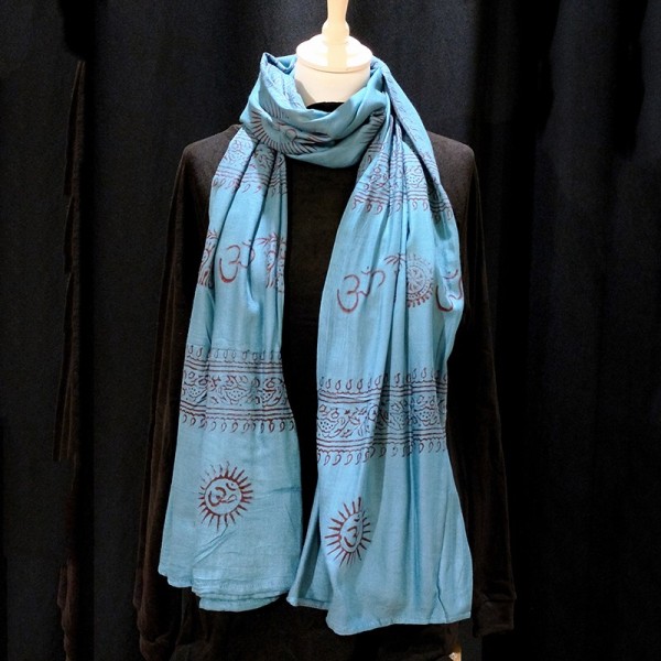 Écharpe Ram Nami – Fabriquée en Inde – Accessoire Spirituel & Traditionnel