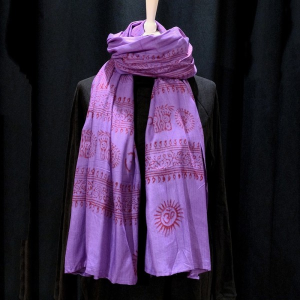 Écharpe Ram Nami – Fabriquée en Inde – Accessoire Spirituel & Traditionnel