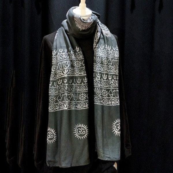 Écharpe Ram Nami – Fabriquée en Inde – Accessoire Spirituel & Traditionnel