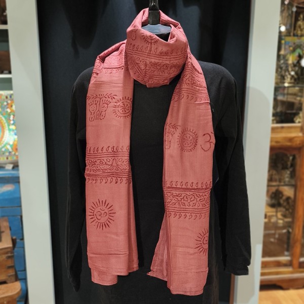 Écharpe Ram Nami – Fabriquée en Inde – Accessoire Spirituel & Traditionnel
