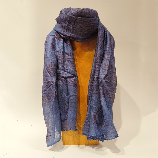 Écharpe Ram Nami – Fabriquée en Inde – Accessoire Spirituel & Traditionnel