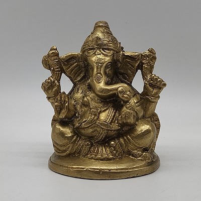 Statue de Ganesh en bronze – Artisanat indien