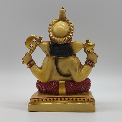 Statue Ganesh artisanat indien en résine