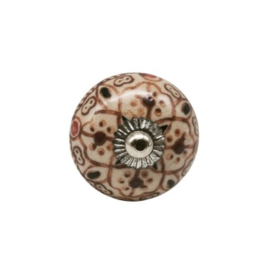 Bouton tiroir ou porte en céramique