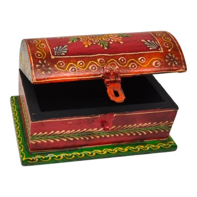 Coffret peint à la main du Rajasthan en Inde