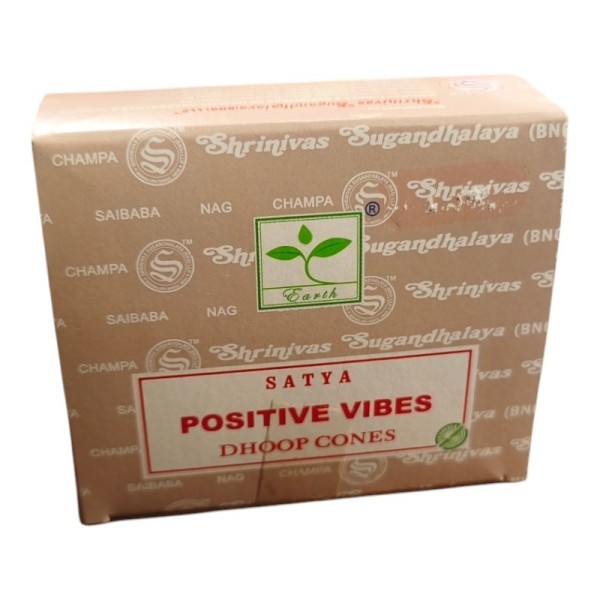 Encens indien Positive Vibes Satya en cônes