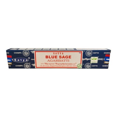 Bâtonnets d'encens Sauge Bleue de la marque Satya